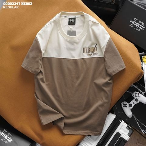 Áo thun nam Heboz color golf 2M - 00002347