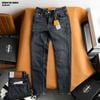Quần jean nam Heboz dáng slim trơn D043 - 00002746