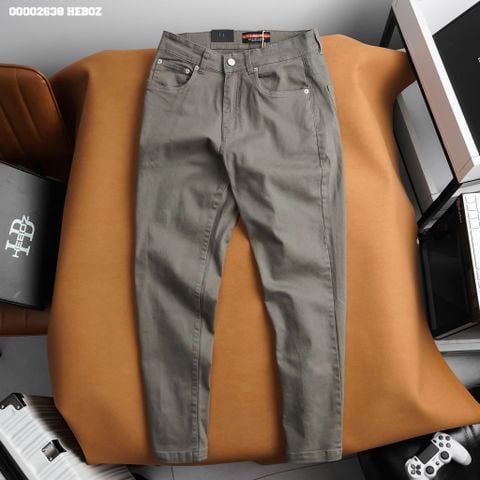 Quần kaki jean nam Heboz form slim 4M - 00002638