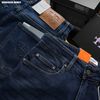 Quần jean nam Heboz basic dáng slim D112 - 00002528