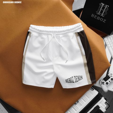 Quần short nam Heboz thun color 2M - 00002189