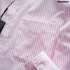 Áo sơ mi nam Heboz oxford stripped Pocket 4M - 00002416