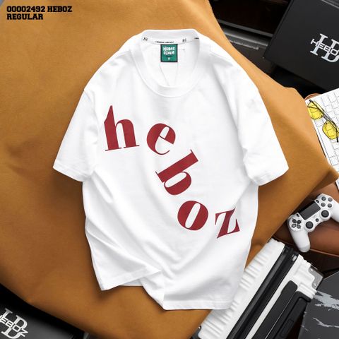 Áo thun nam Heboz print tilt 3M - 00002492