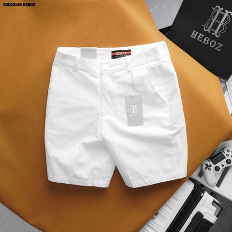 Quần short nam Heboz vải linen 3M - 00002145