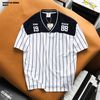 Áo thun nam Heboz baseball cổ V 2M - 00002740