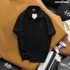 Áo polo nam Heboz cổ V logo thêu 4M - 00002523