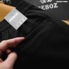 Quần short nam Heboz kaki cạp thun thêu 4M - 00002197