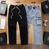 Quần jean nam Heboz cargo form relax D105 - 00002512
