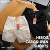 Quần short nam Heboz cargo jean 2M - 00002303