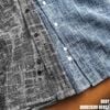 Áo sơ mi nam Heboz tay ngắn Jacquard 2 túi nắp 2M - 00002699