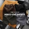 Quần short nam Heboz cạp thun 2/3 thêu 4M - 00002324