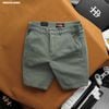 Quần short nam Heboz kaki classic 4M - 00002411