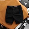 Quần short nam Heboz kaki classic 4M - 00002411