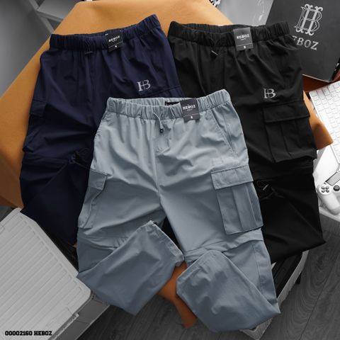 Quần jogger nam Heboz gió 2in1 3M - 00002160