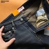 Quần jean nam Heboz dáng slim trơn D043 - 00002746