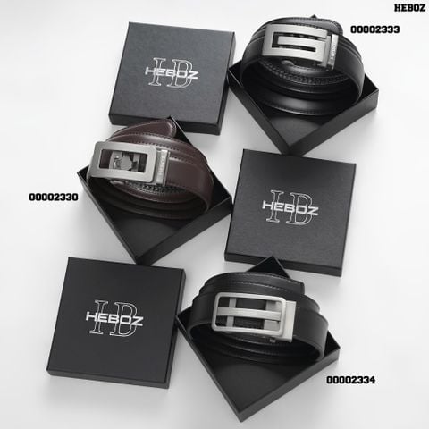 Thắt lưng Nam Heboz 010 (đen) - 00002334