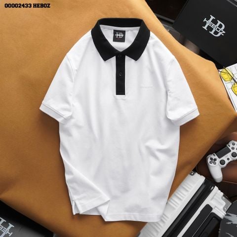 Áo polo nam Heboz cổ phối màu 2M - 00002433