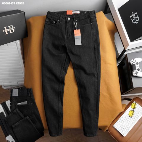 Quần jean nam Heboz basic dáng slim D095 - 00002478