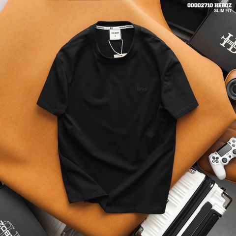 Áo thun nam Heboz trơn slim fit 2M - 00002710
