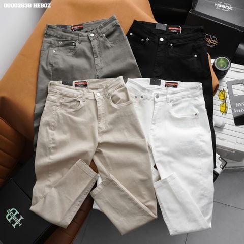 Quần kaki jean nam Heboz form slim 4M - 00002638
