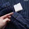 Áo sơ mi nam Heboz oxford sọc 4M - 00002576