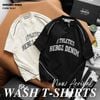 Áo thun nam Heboz wash viền 2M - 00002682