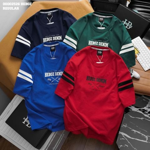 Áo thun nam Heboz city league 4M - 00002526