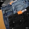 Quần jean suông Heboz D002(XANH ĐẬM) - 00002579