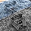 Áo sơ mi nam Heboz tay ngắn Jacquard 2 túi nắp 2M - 00002699