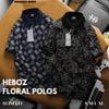 Áo polo nam Heboz floral 2M - 00002354