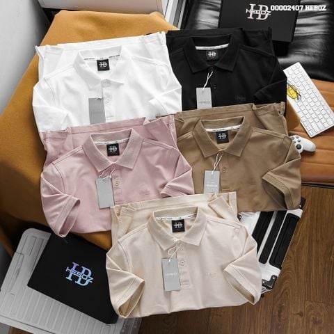 Áo polo nam Heboz basic 4 chiều 5M - 00002407