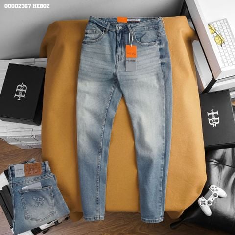 Quần jean basic slim Heboz 073 - 00002367