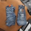 Quần jean nam Heboz dáng slim rách 068 - 00001924