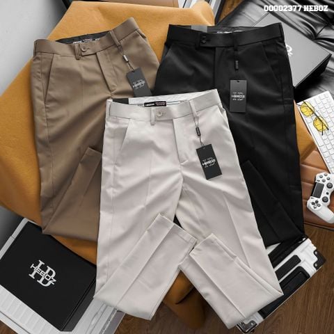 Quần tây nam Heboz basic quai vuông 3M - 00002377