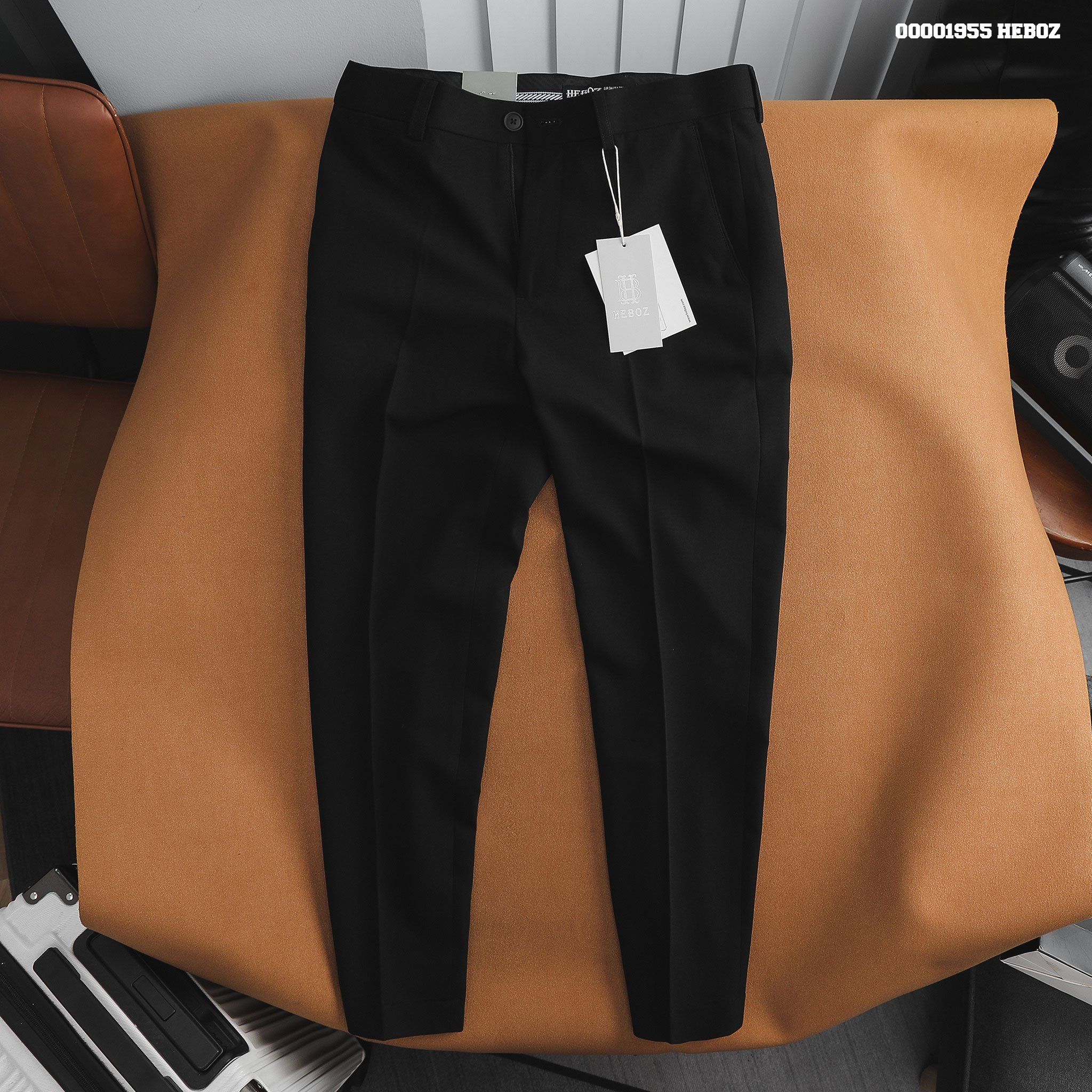 Quần tây nam Heboz basic slim túi nhỏ 3M - 00001955