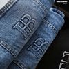 Quần jean nam Heboz dáng slim trơn D040 - 00002749