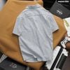 Áo sơ mi nam Heboz pijama linen stripped 4M - 00002596