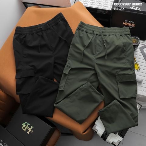 Quần gió Nam túi hộp Heboz 2M - 00002667