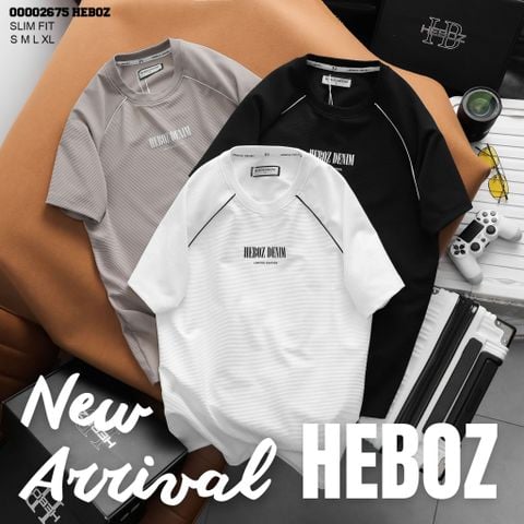 Áo thun nam Heboz raglan viền 3M - 00002675