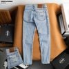 Quần jean nam Heboz dáng slim trơn D042 - 00002745