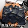 Quần jean nam Heboz dáng suông rách D029 - 00002715