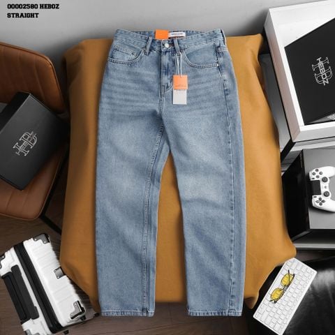 Quần jean nam Heboz dáng suông D003 - 00002580