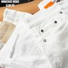Quần jean nam Heboz dáng slim trắng D014 - 00002642