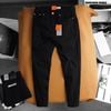 Quần jean nam Heboz slim rách gối D004 - 00002609