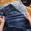 Quần jean nam Heboz dáng straight fit 003 - 00002065