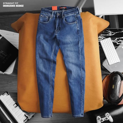 Quần jean nam Heboz dáng straight fit 003 - 00002065