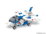  Bộ xếp hình sáng tạo LaQ BLUE IMPULSE - Đội nhào lộn trên không Blue Impulse 220 mảnh ghép và 9 chi tiết Hamacron 