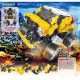  Bộ xếp hình sáng tạo LaQ Hamacron Constructor MONSTER TRUCK - Chủ đề Phương tiện giao thông (Máy xúc) 165 mảnh ghép 