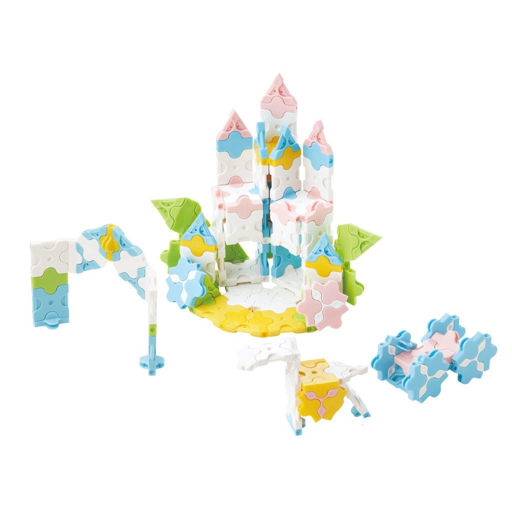  Bộ xếp hình sáng tạo LaQ Sweet Collection PRINCESS GARDEN - Chủ đề Ngọt ngào bé gái (Khu vườn công chúa) 175 mảnh ghép 