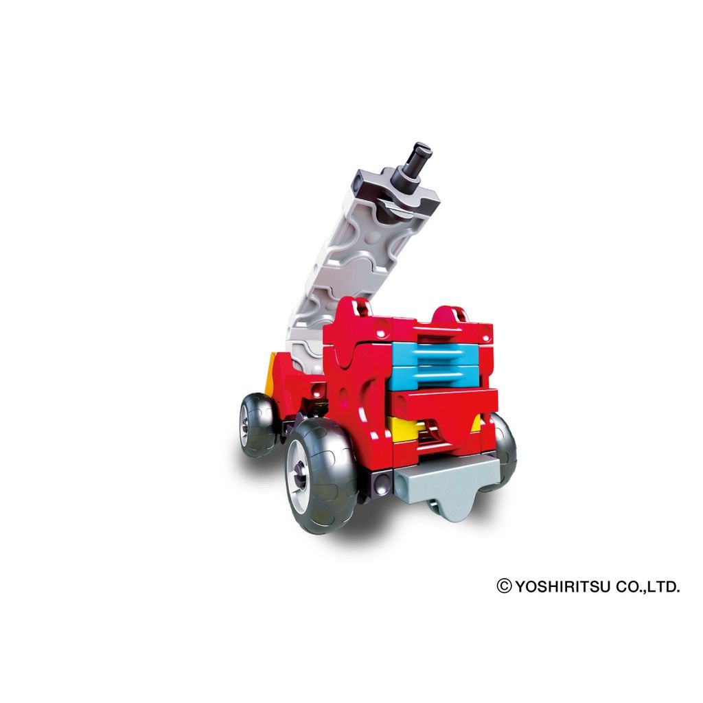  Bộ xếp hình tí hon LaQ Hamacron Constructor MINI FIRE TRUCK - Chủ đề Phương tiện giao thông (Xe chữa cháy) 38 mảnh ghép 